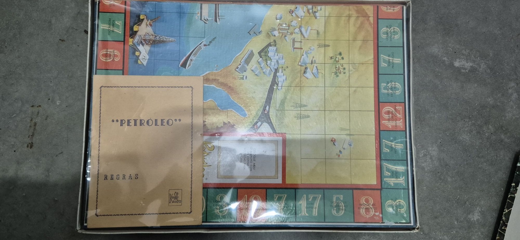 Jogo PETRÓLEO edição 1984