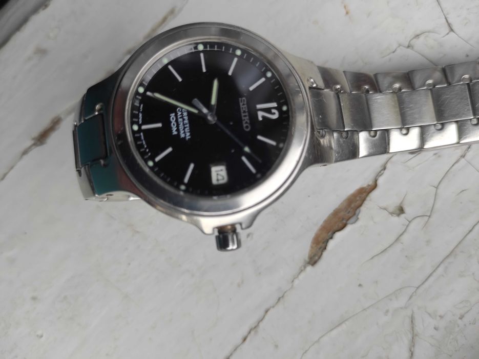 Годинник Seiko 8F32-0300 Saphire Perpetual Calendar 100m