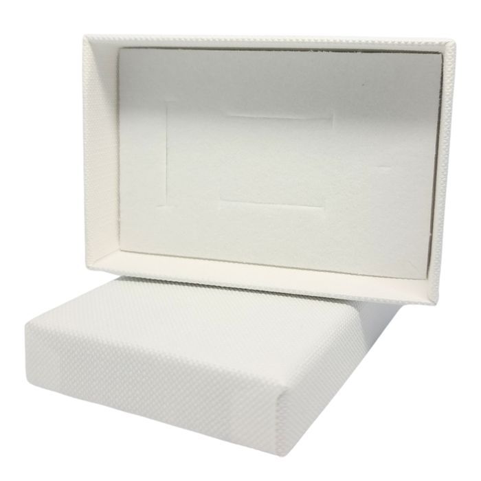 Białe pudełeczko na biżuterię - prezentowe na prezent