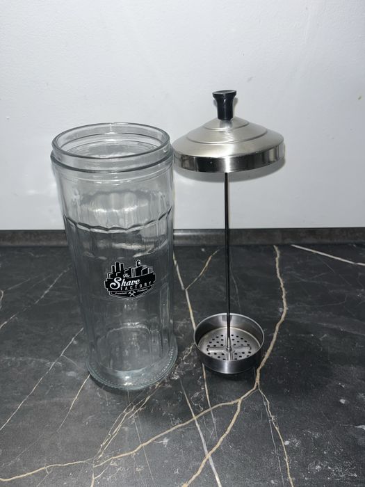 Szklany Pojemnik Do Dezynfekcji narzędzi fryzjerskich 1000ml