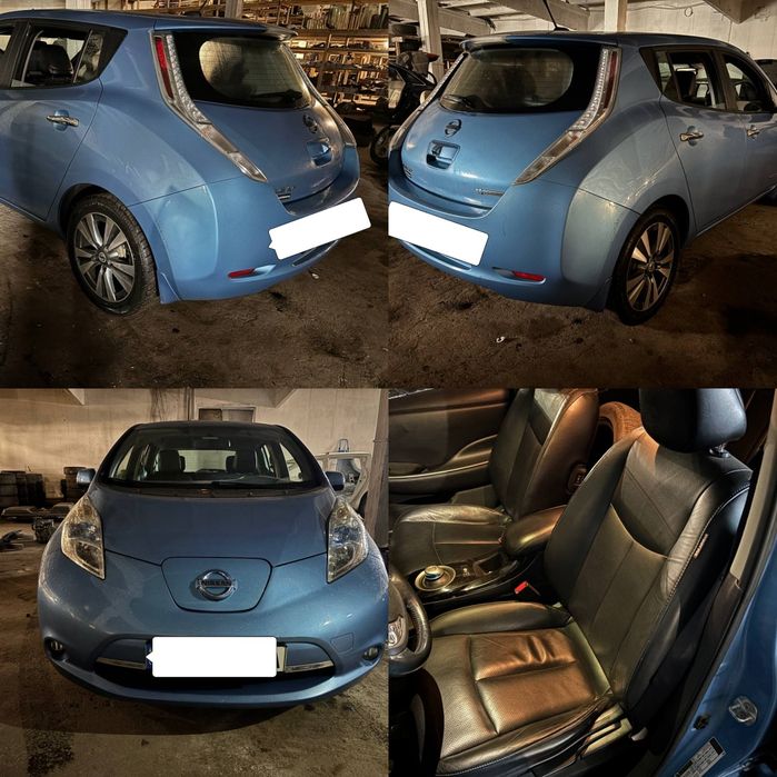 Разборка шрот запчасти Nissan Leaf  24kw колір RBJ нисан лиф