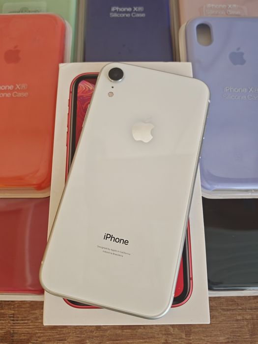 iPhone XR 128GB Branco, em bom estado, Aceito Retomas