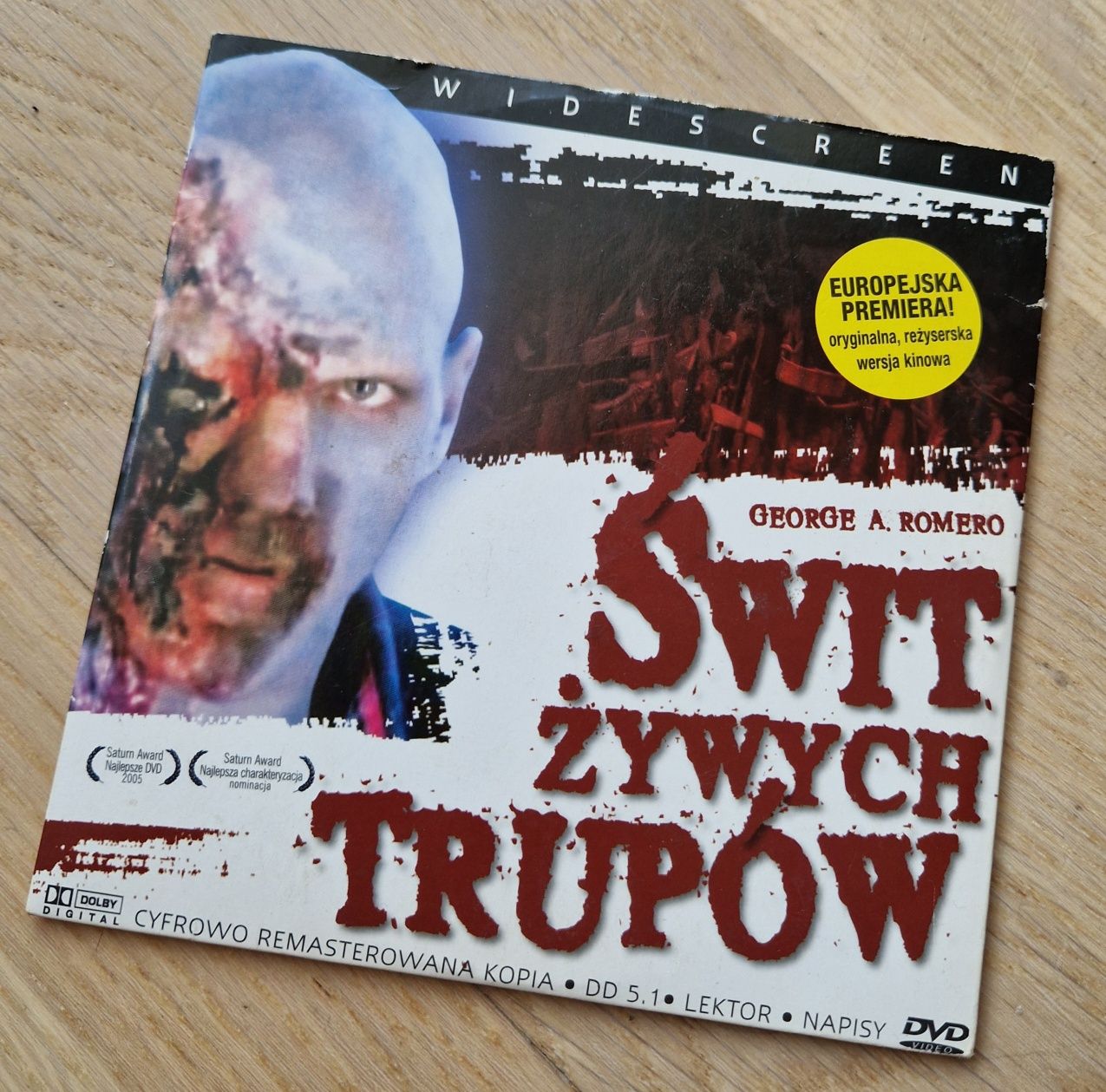 Filmy DVD, Horrory 2x, George A. Romero,  Świt/Ziemia żywych trupów