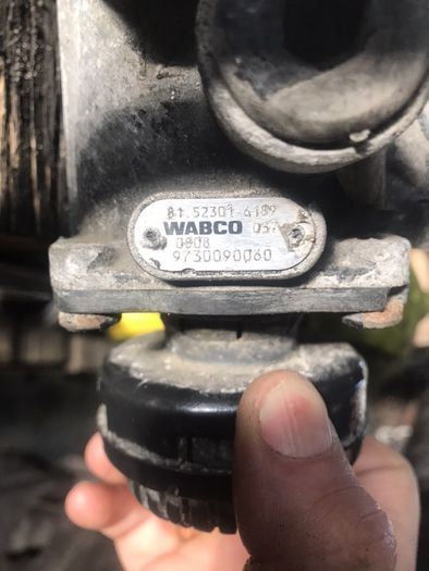 Модулятор кран управління тормозами прицепа WABCO, KNORR-BREMSE