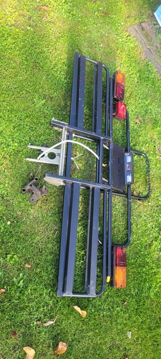 Stary bagażnik rowerowy