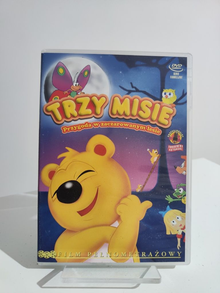 Trzy misie Przygoda w zaczarowanym lesie DVD