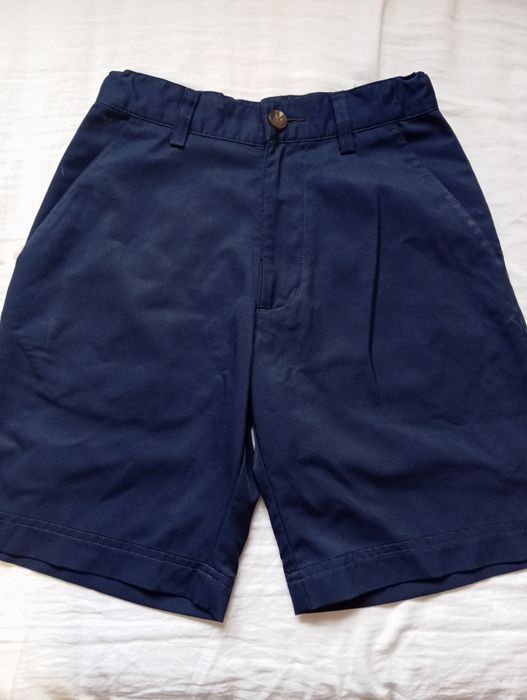 Granatowe spodenki szorty chłopięce ADIDAS r.S.     W.B.S.