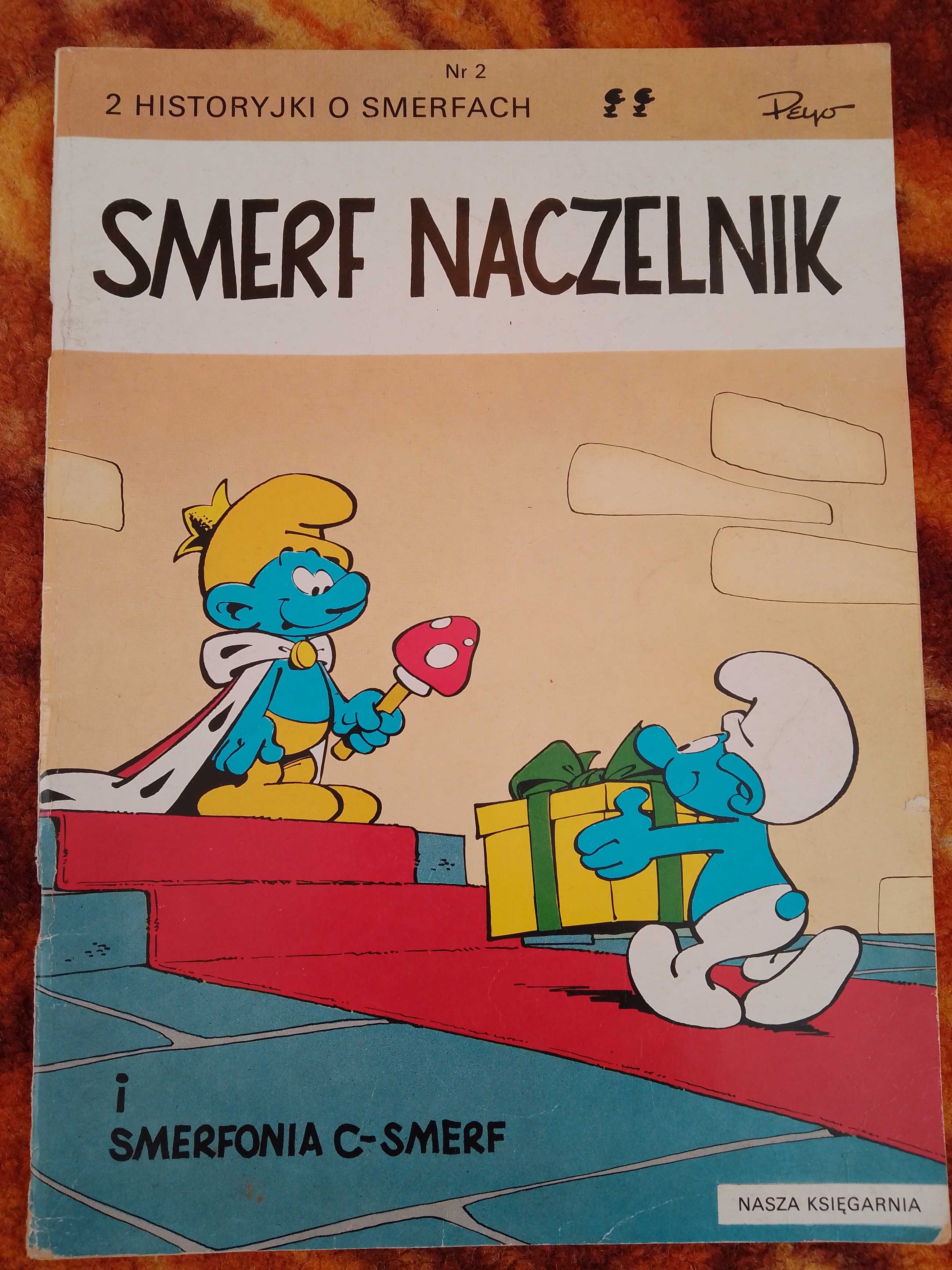 Komiks Smerf Naczelnik Smerfonia C-Smerf Nr 2/1990