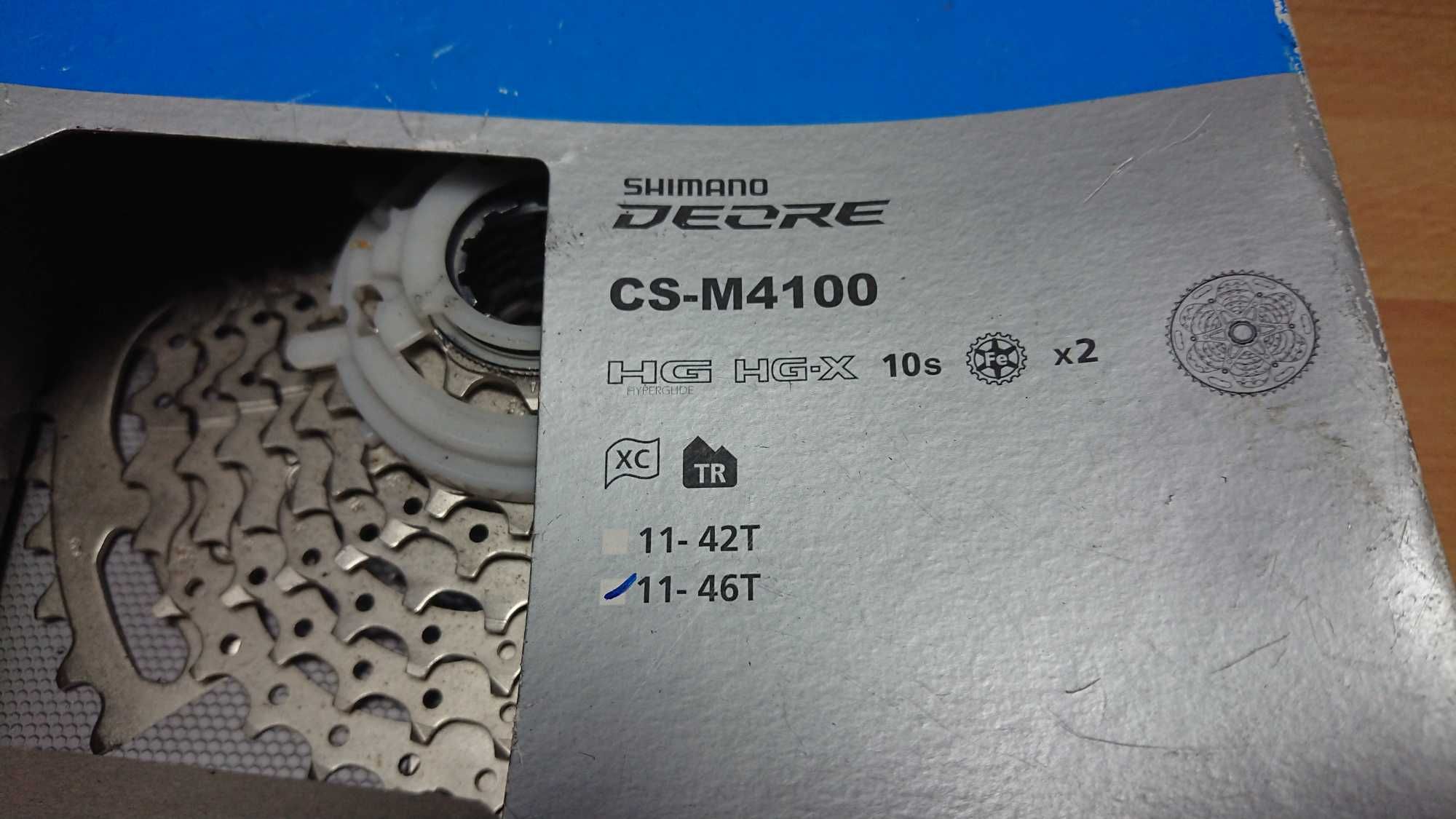Kaseta Shimano Deore CS-M4100 skok 11-46 NOWA