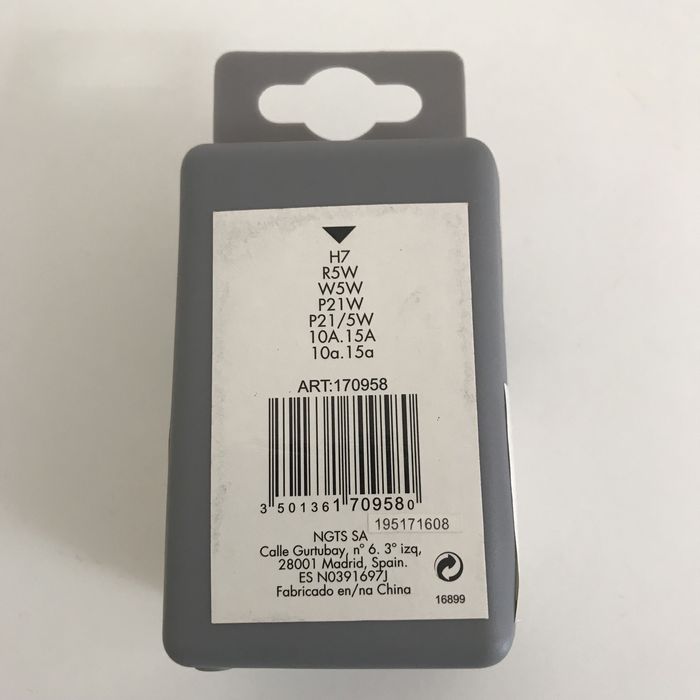 Norauto kit lâmpadas H7