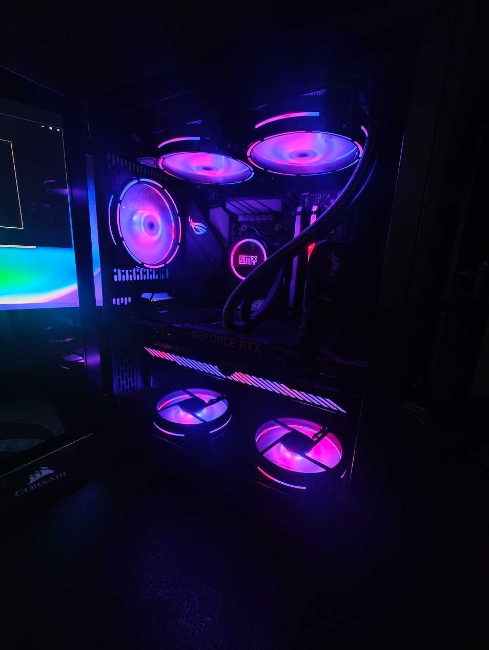 Komputer gamingowy 5800x 3060TI 16bg 1TB ssd chłodzenie wodne