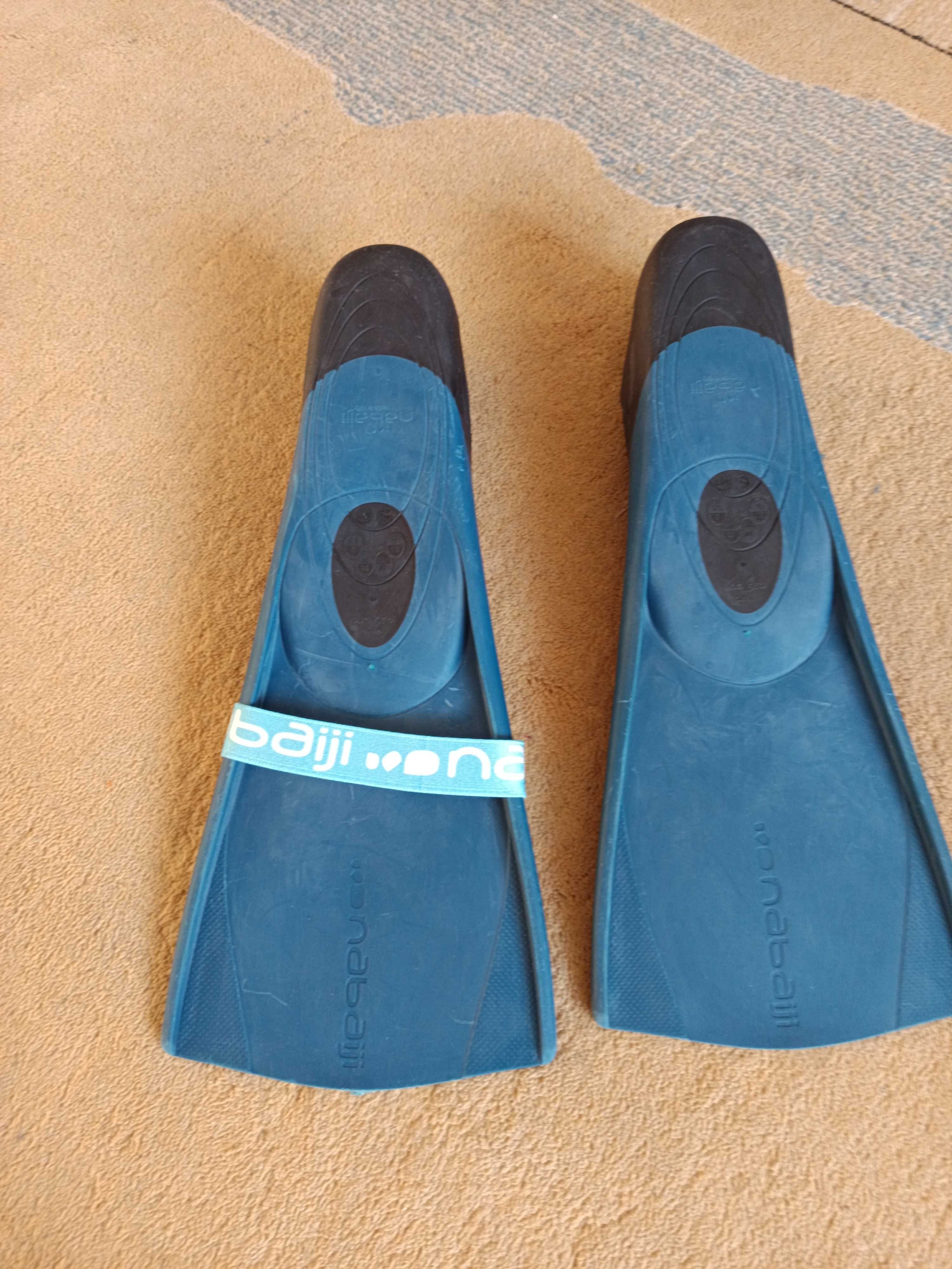 Barbatanas curtas Nabaiji para natação ou treino N. 38