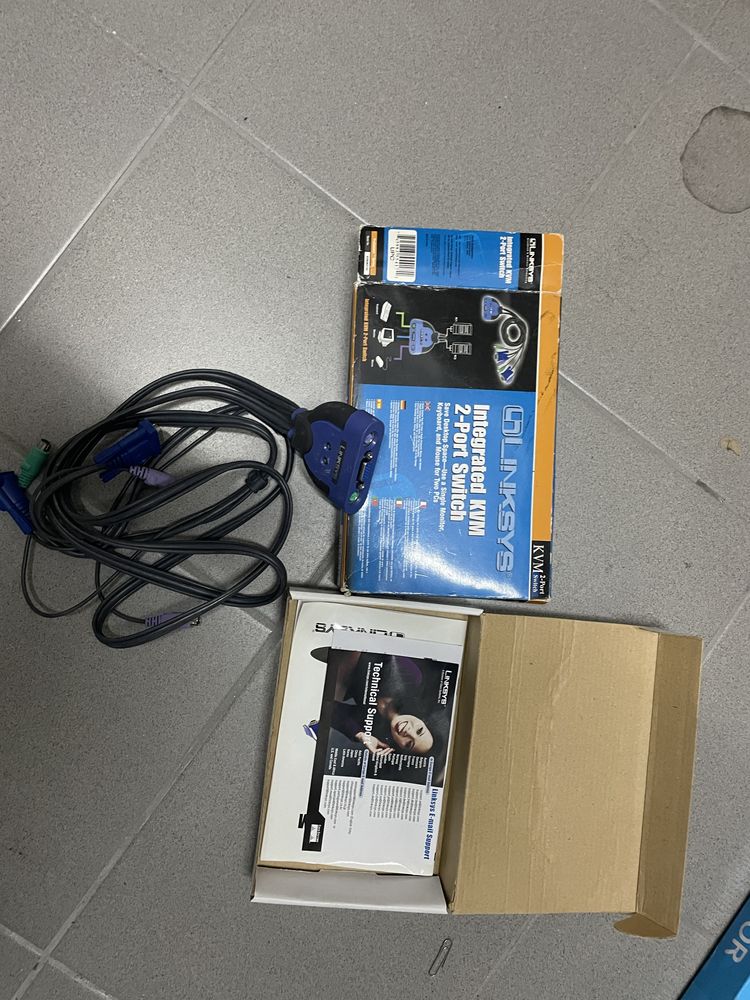 Cabo para ligar 2 monitores PC