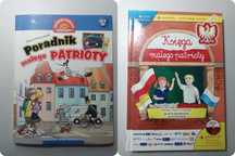Zestaw książek poradnik małego patrioty i księga małego patrioty
