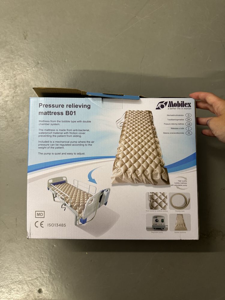 Materac przeciwodleżynowy Mobilex 2m B01+P05