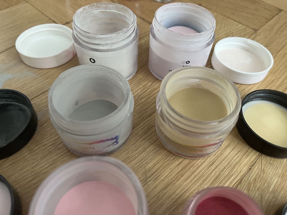 Zestaw do manicure tytanowy, paznokcie tytanowe