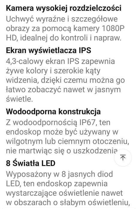 Sprzedam endoskop.