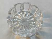 cudna miniaturowa kryształowa miseczka kryształ popielniczka