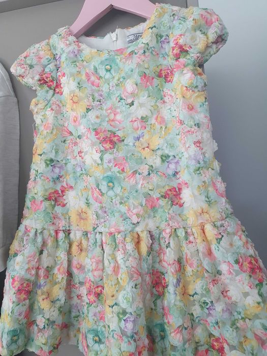 Mayoral. Zara, DKNY zestaw firmowych ubranek po dziewczynce r.  92