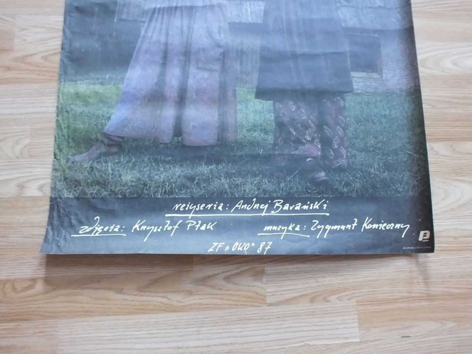 Oryginalny Plakat filmowy-TABU-autor Andrzej Pągowski Pierwodruk 1987