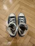 Granatowe trampki Converse za kostkę