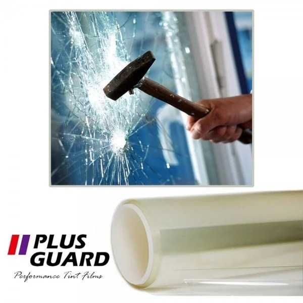 Ударостійка броньована Plus Guard Safety 4mil (100мкм) ш 1,5 на відріз