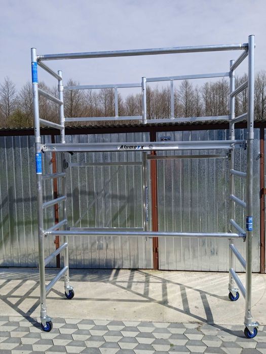 Rusztowanie jezdne 4m Aluminiowe Alumexx