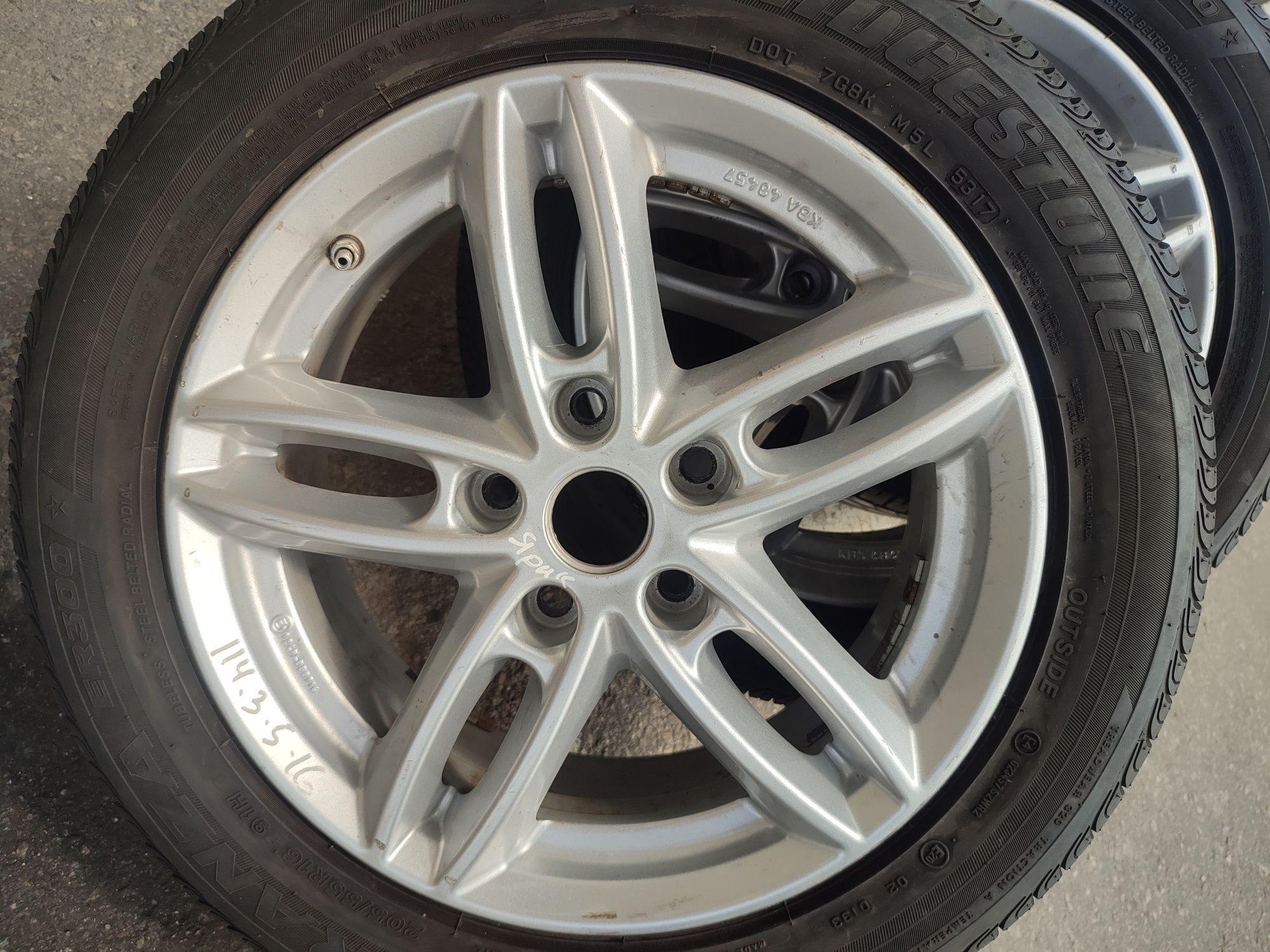R16 5x114,3 Renault Megan 3 Nissan Кашкай Toyota