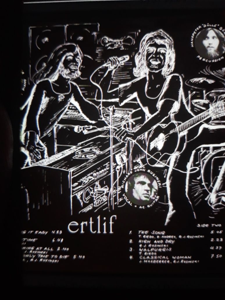 Archiwum hard, prog, psych  rocka  ERTLIF- Ertlif Plus.2 LP. 1972.