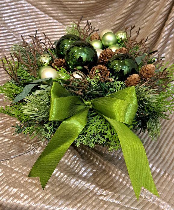 Stroik świąteczny rękodzieło