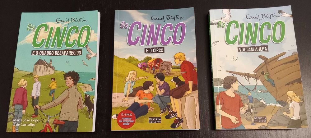 Livros - Os Cinco