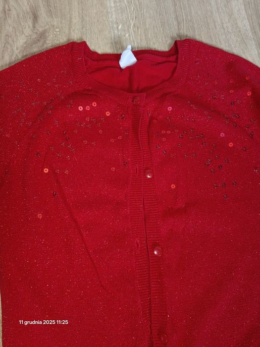 Świąteczny sweterek r. 122