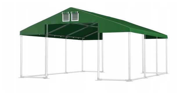 4x6 Dach do namiotu  Poszycie 560 g/m2 PVC różne  Biały Szary Zielony
