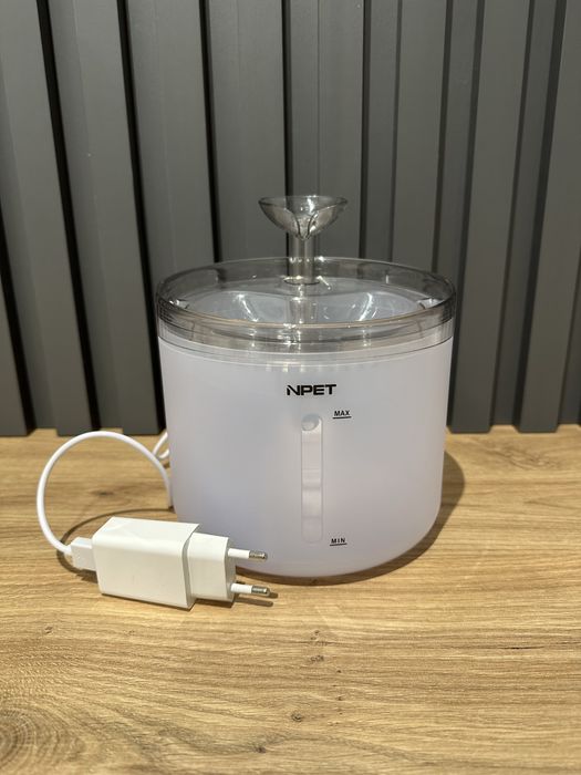 Питний фонтан для кішок і собак NPET WF100 1.6L