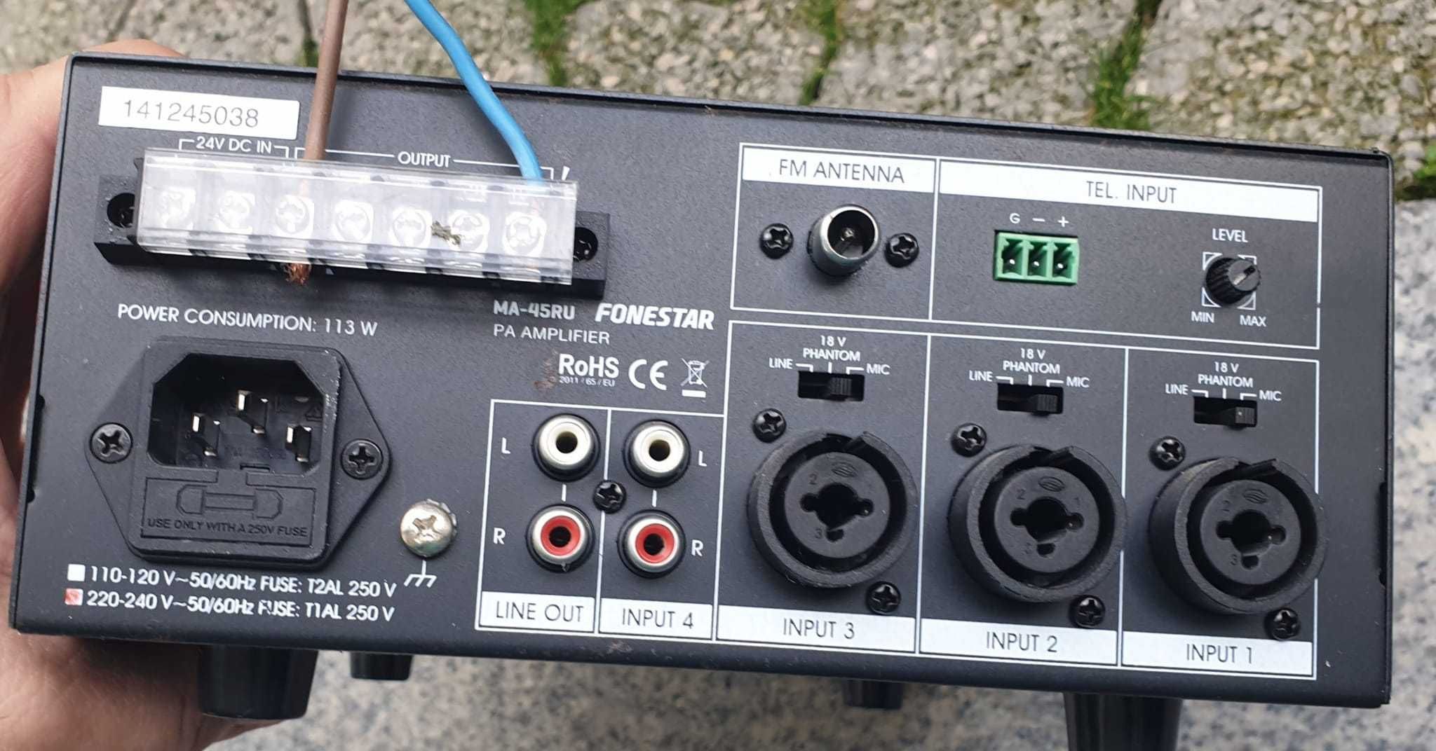 Amplificador Mono USB / SD / MP3 / FM digital