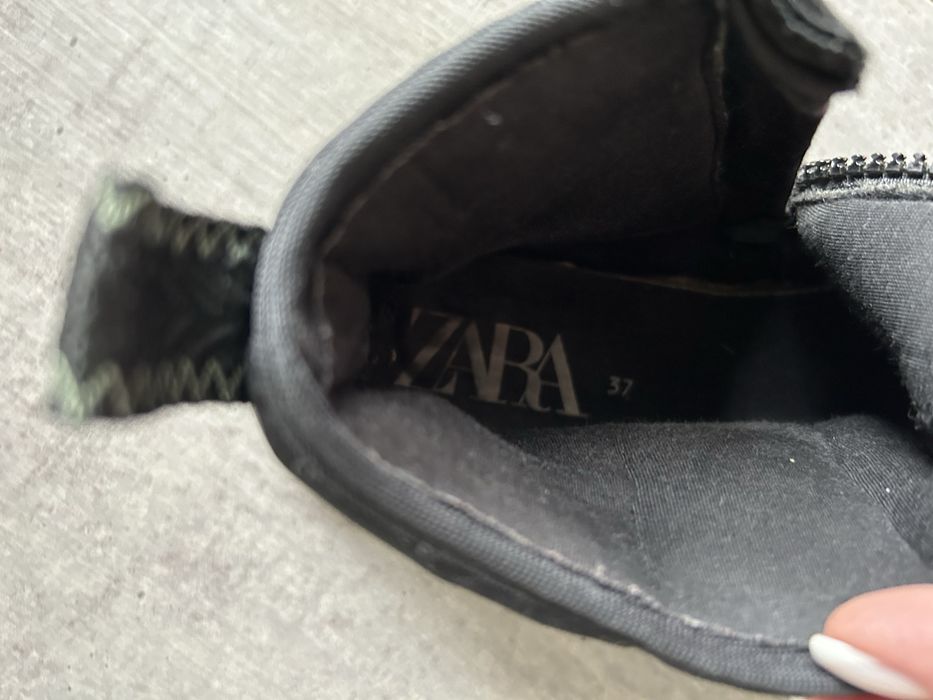 Zara ботинки дутики уги