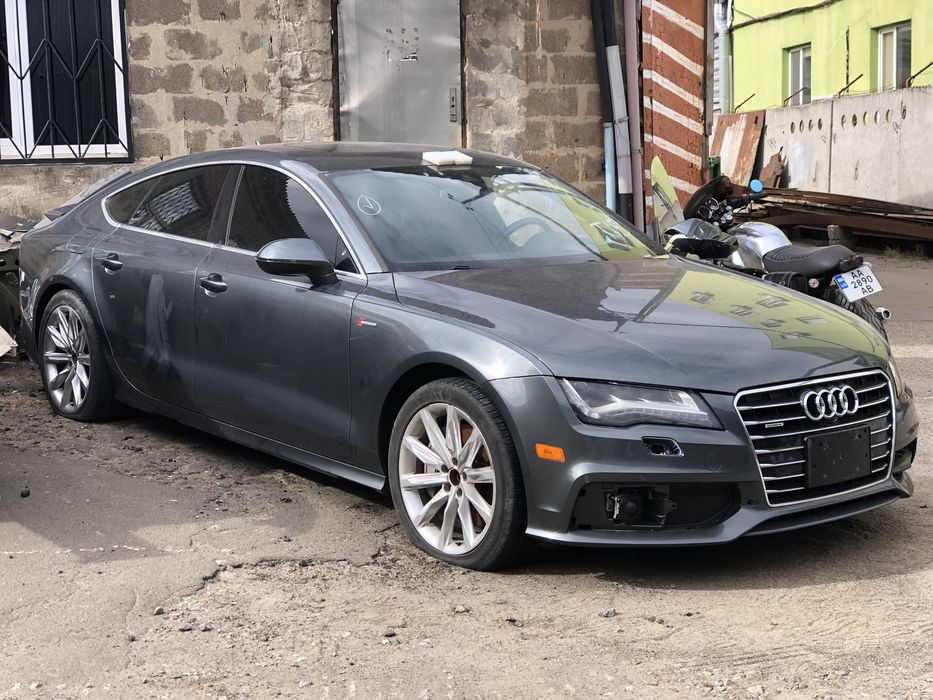 Розборка audi a7 LZ7S капот, крило, бампер, фари audi a7 мотор 3.0TFSI