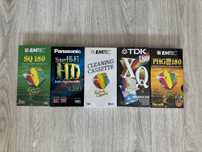 zestaw kolekcjonerski kaset vhs czyste nowe zafoliowane