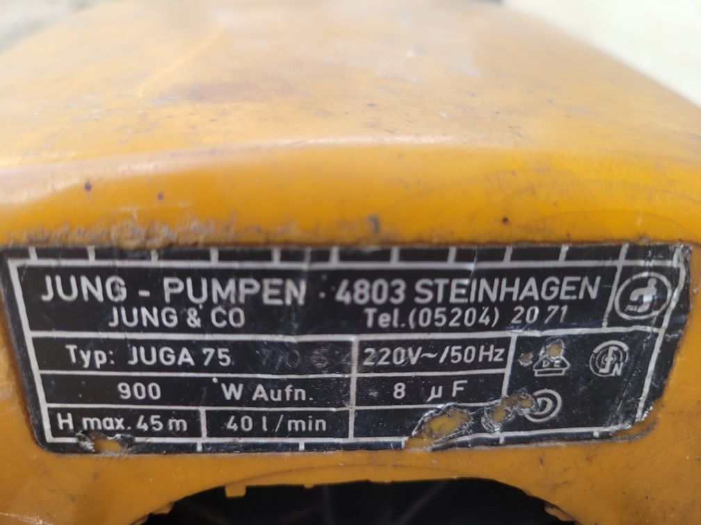 Pompa  do wody  juga75