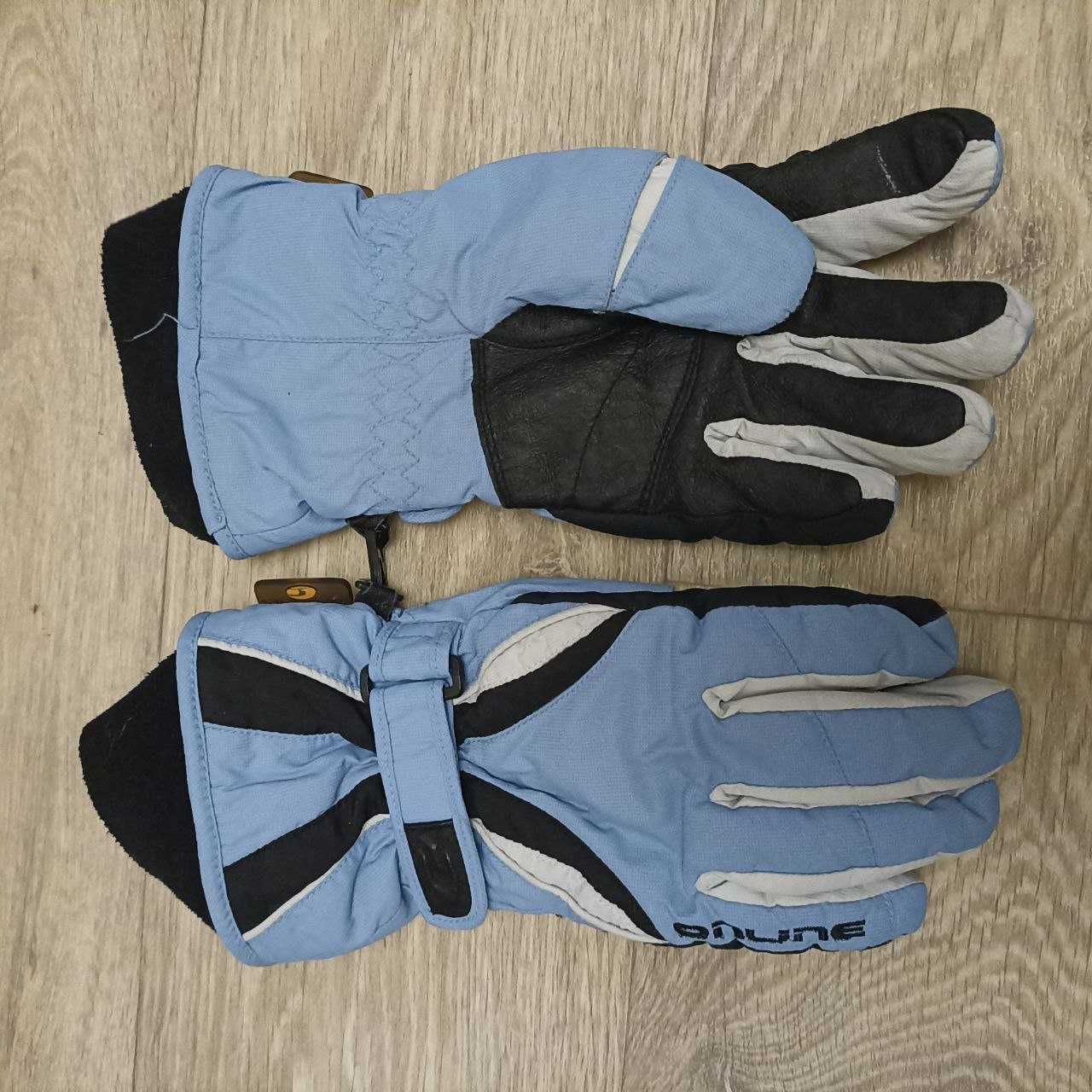 спортивні блакитні рукавички перчатки голубые