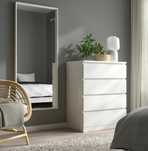 Nowe, białe duże lustro Ikea NISSEDAL