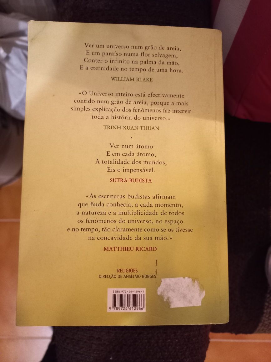 Livro o Infinito na Palma da Mão