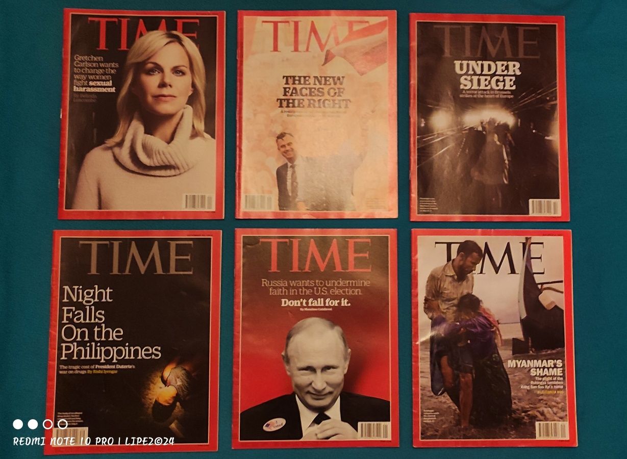 Revistas Time diversas