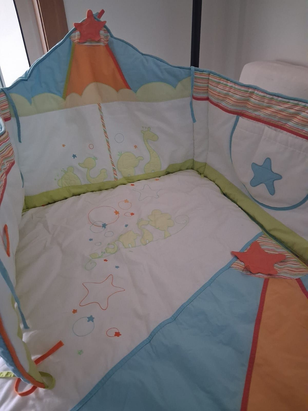 Colcha para cama de bébé