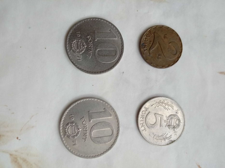 Forint Zestaw 4 monet węgierskich