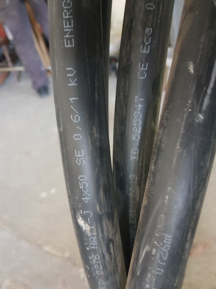 Przedwód kabel ziemny YAKY 4x50 aluminium  19mb NOWY