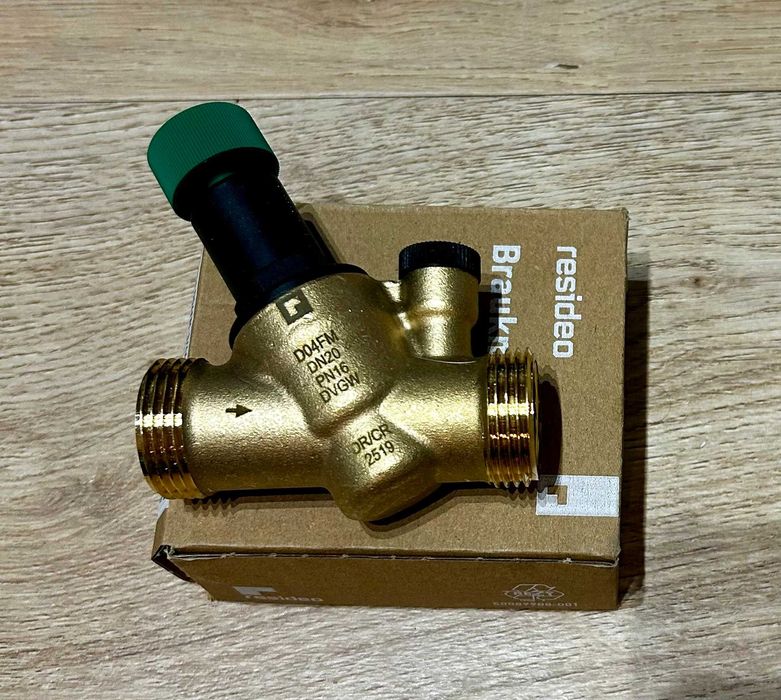 Honeywell Resideo Braukmann reduktor ciśnienia D04FM-3/4A