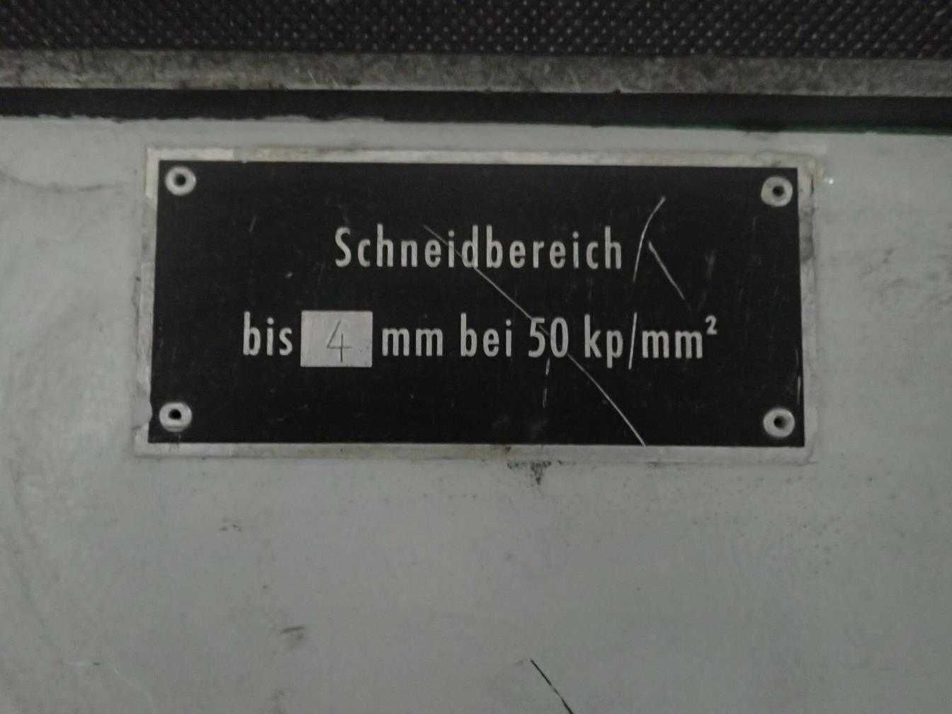 Gilotyna hydrauliczna nożyce gilotynowe do blach HERA HSS4 / 6m / 4mm