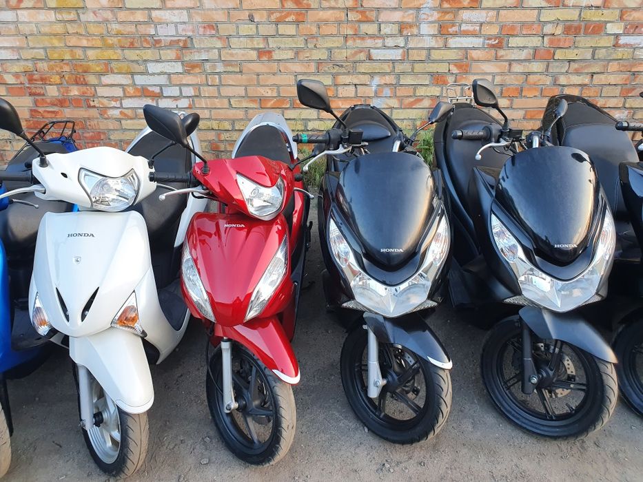 СКУТЕР Honda dio 17 pal с контейнера японский мопед
