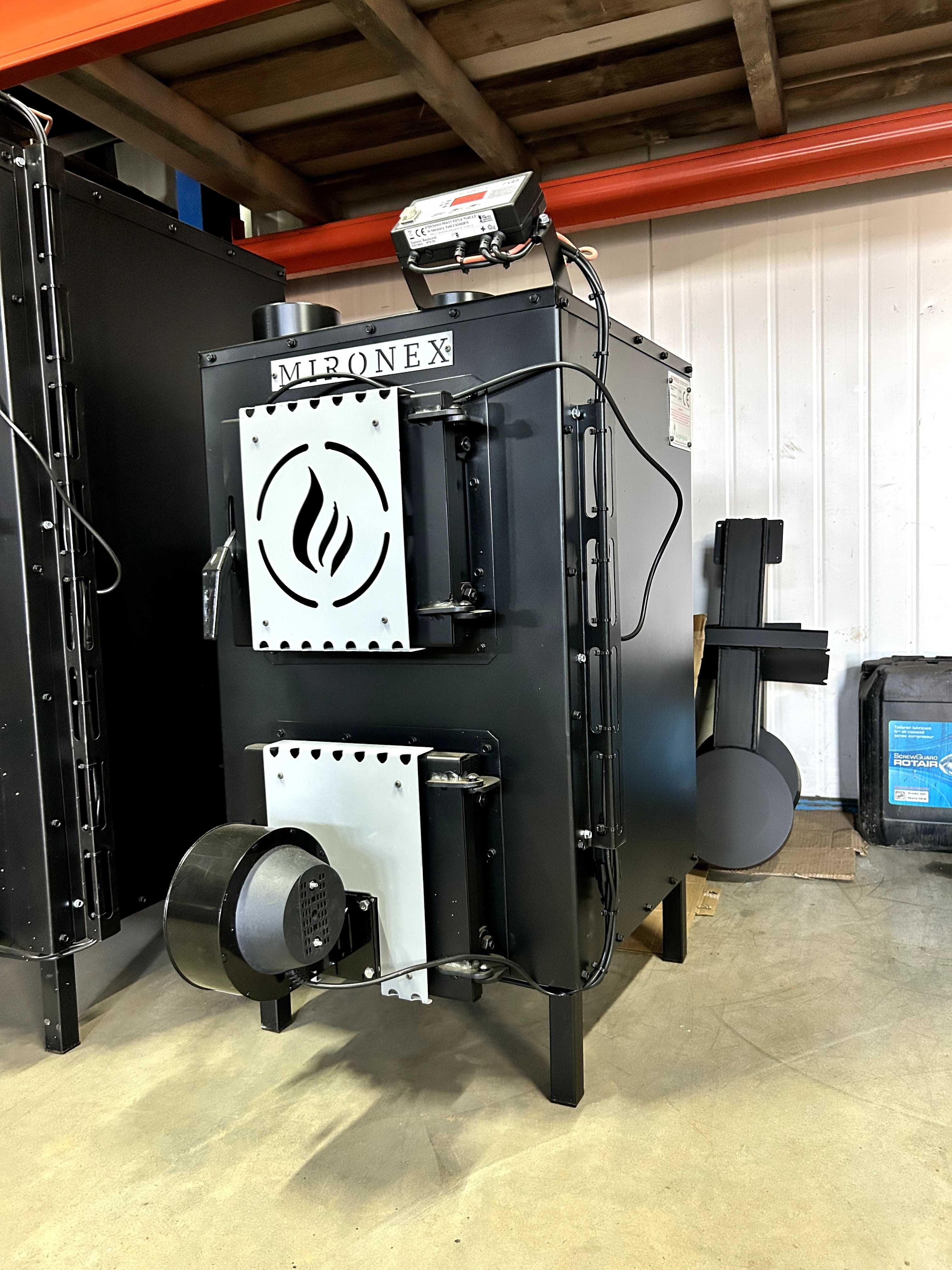 do ogrzania warssztatu, piec na drewno węgiel 25-35kW